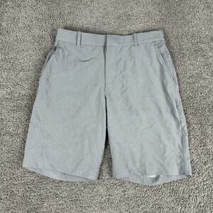 Nike Golf Shorts Mens 32 Gray Hybrid Performance 10.5" Inseam Lightweight